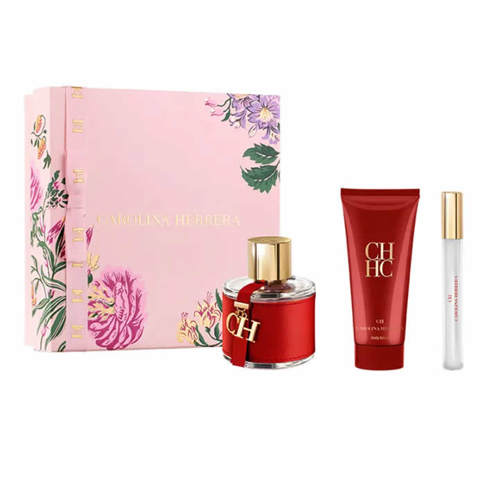 <tc>CAROLINA HERRERA</tc> Ch Eau De Toilette Spray 100ml Set 3 Stück