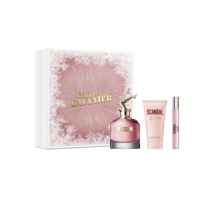 <tc>JEAN PAUL GAULTIER</tc> Scandal Eau De Parfum Spray 80ml Set 3 Stück Weihnachten 2023