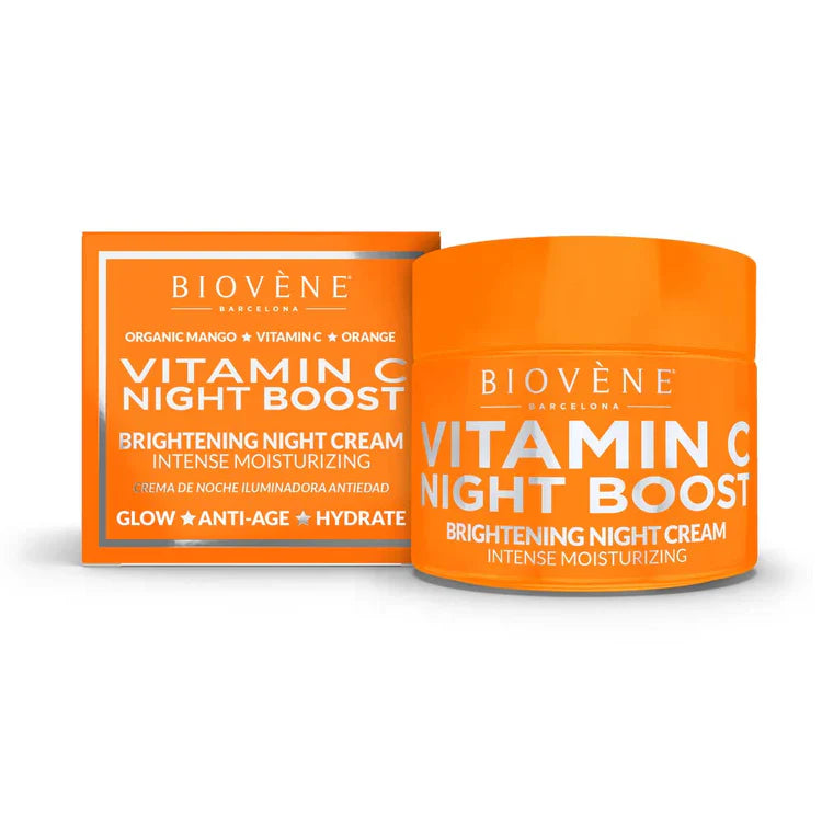 Vitamin C Night Booster-Creme mit Anti-Aging-Effekt für Erneuerung 50 ml