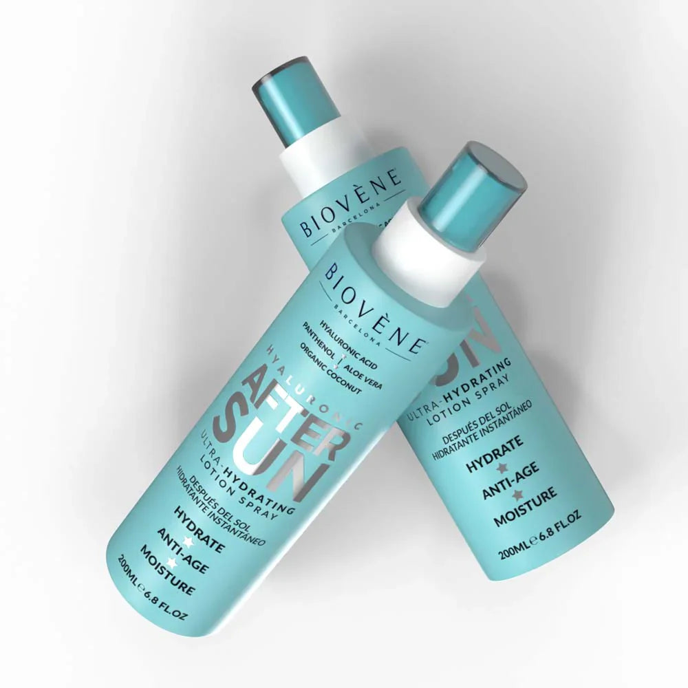Beruhigende Lotionspray mit Hyaluronsäure nach der Sonne - 200 ml