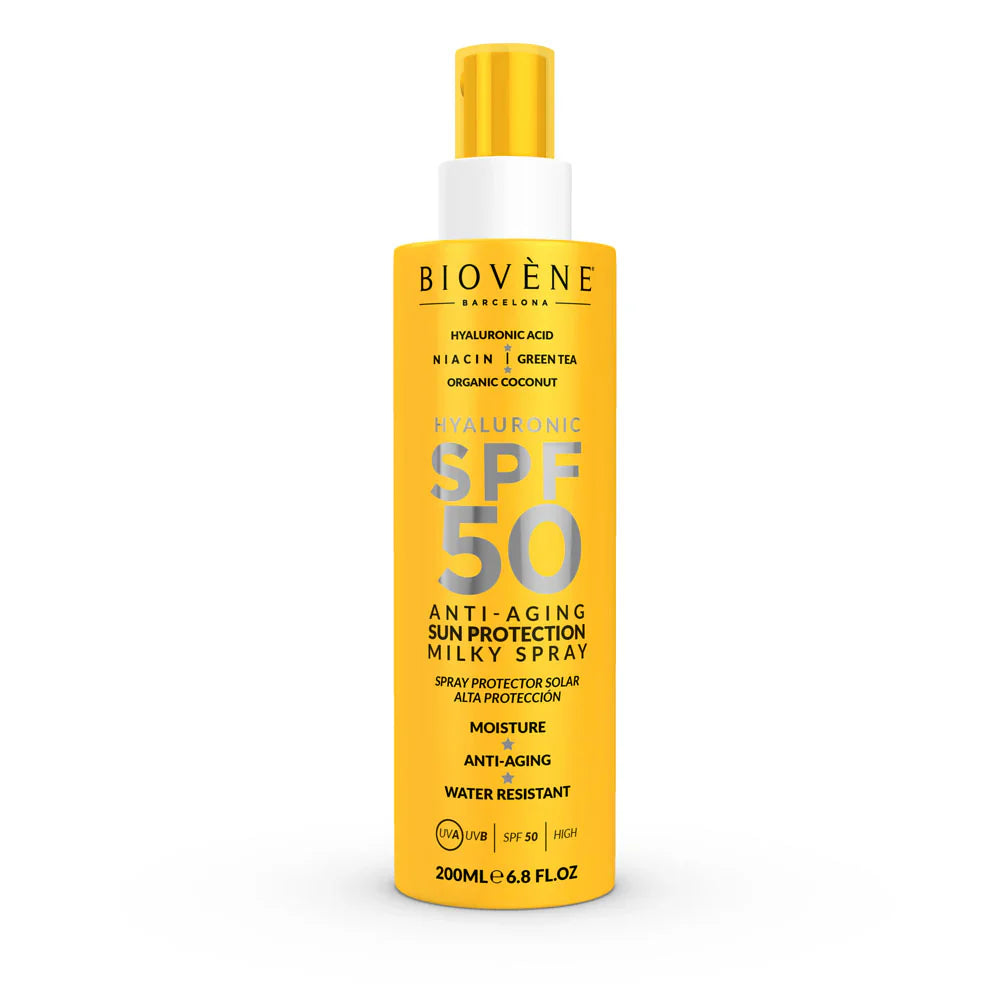 Sonnenschutz für Gesicht und Körper -SPF 50 mit Anti -Aging -Hyaluronsäure - 200 ml