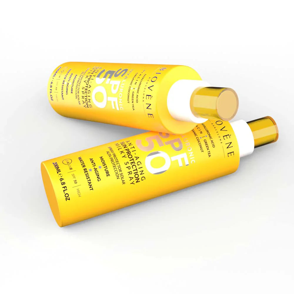 Sonnenschutz für Gesicht und Körper -SPF 50 mit Anti -Aging -Hyaluronsäure - 200 ml
