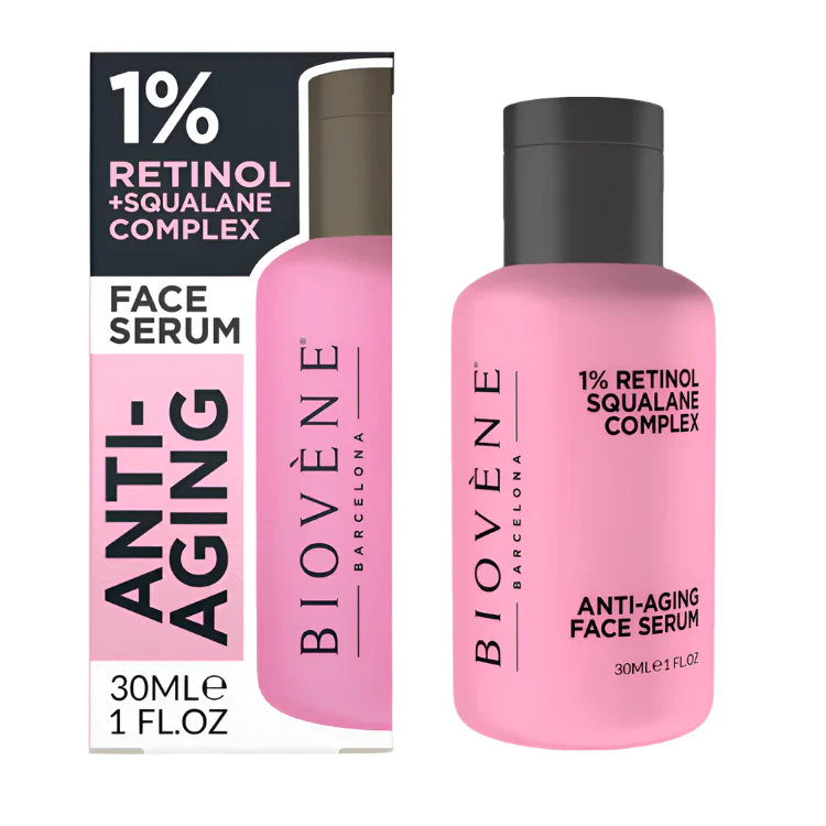 Retinolserum mit Squalan zum Glätten von Falten und feinen Linien 30 ml