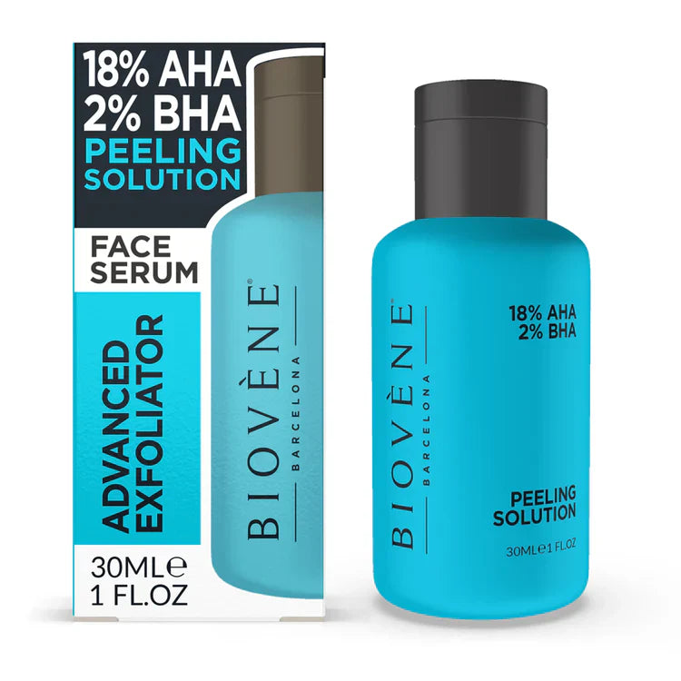 Peeling -Lösung AHA + BHA für tiefe Reinigung und Hauterneuerung 30 ml