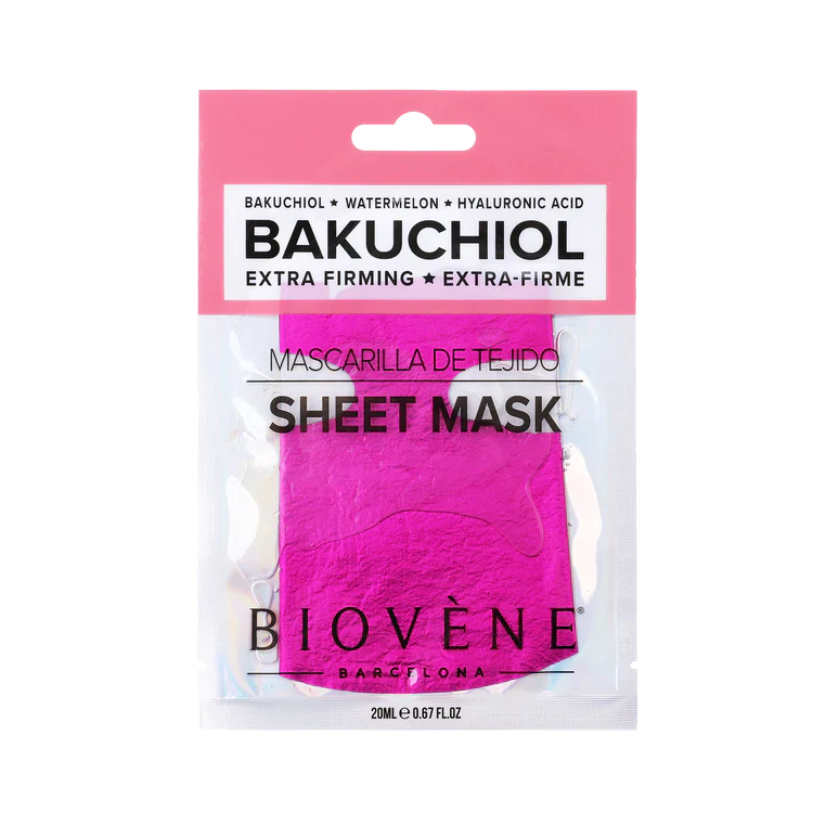 Bakuchiol -Maske mit Wassermelone und Hyaluronsäure zur Festlegung von 1 Paar
