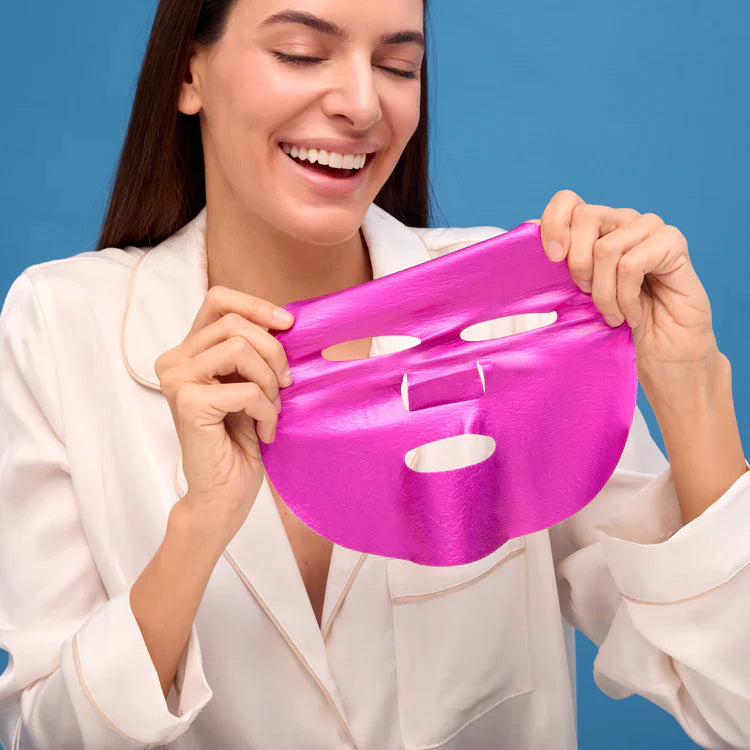 Bakuchiol -Maske mit Wassermelone und Hyaluronsäure zur Festlegung von 1 Paar