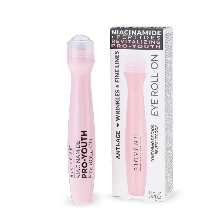 Niacinamid -Augenrolle mit Peptiden zur Faltenreduktion 15 ml