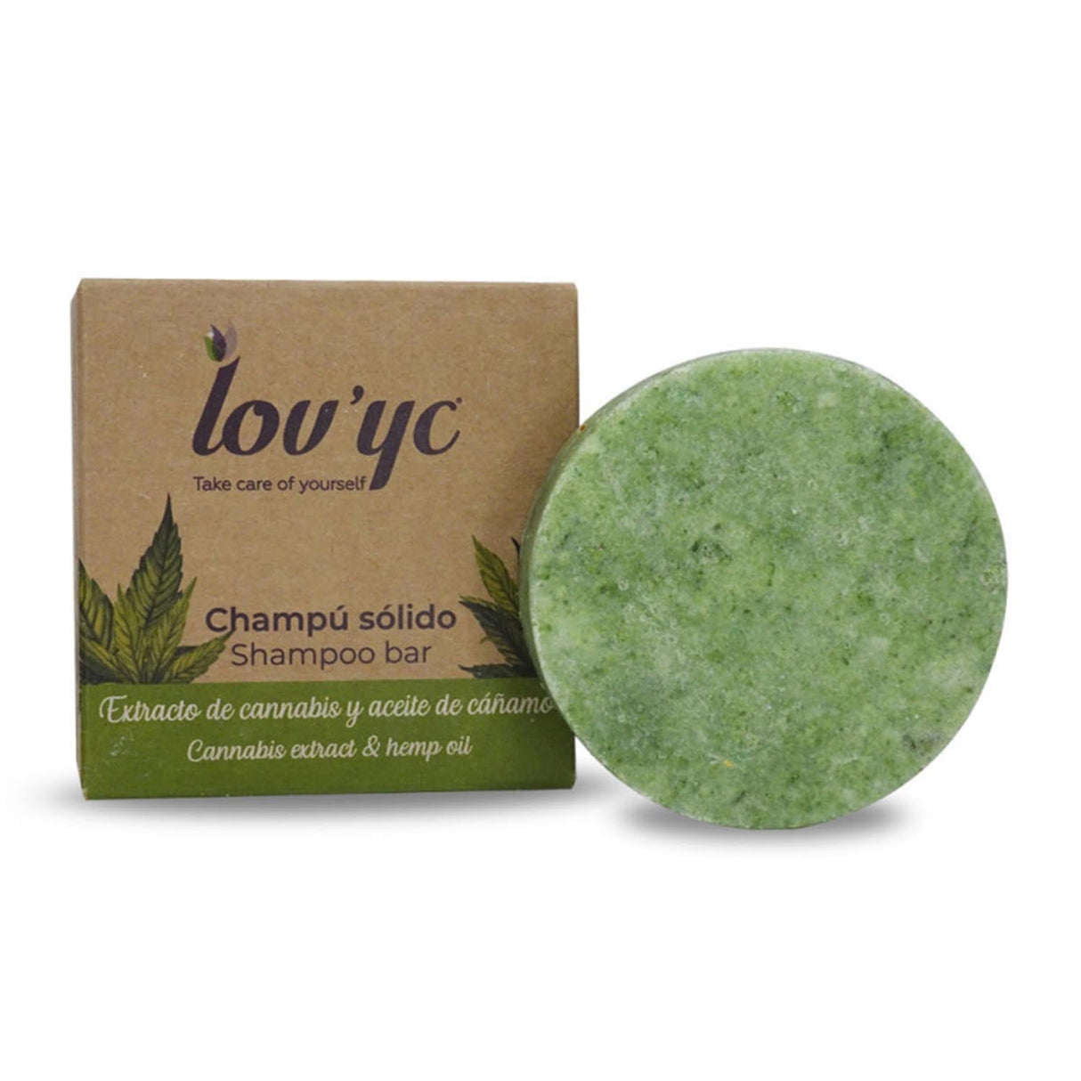 Elie Saab Lovyc Cannabis y Acite Champu Solido 50g