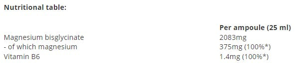 Chela - Mag B6 Cramp Shot Sport Edition Box/9 x 25 ml - Glas - 0,2