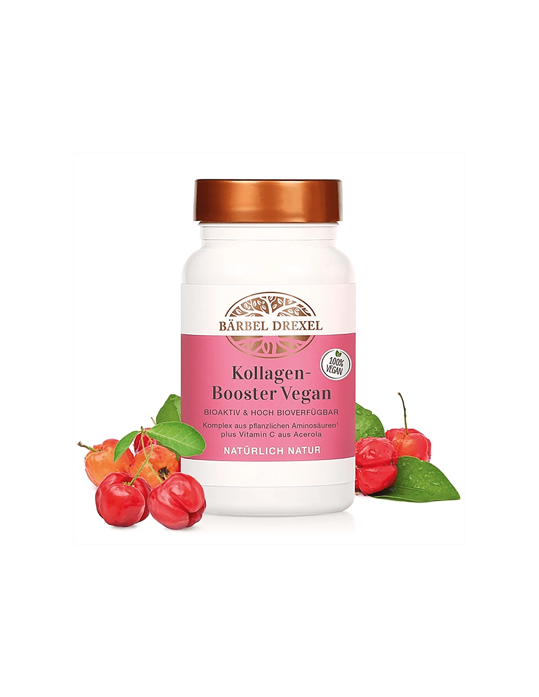 Veganer Kollagen-Booster – Schöne Haut, gesunde Knochen und Gelenke, 90 Lutschtabletten