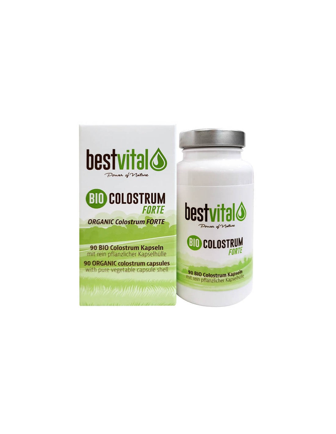 Immunsystem und Vitalität – Bio Colostrum Forte, 90 Kapseln