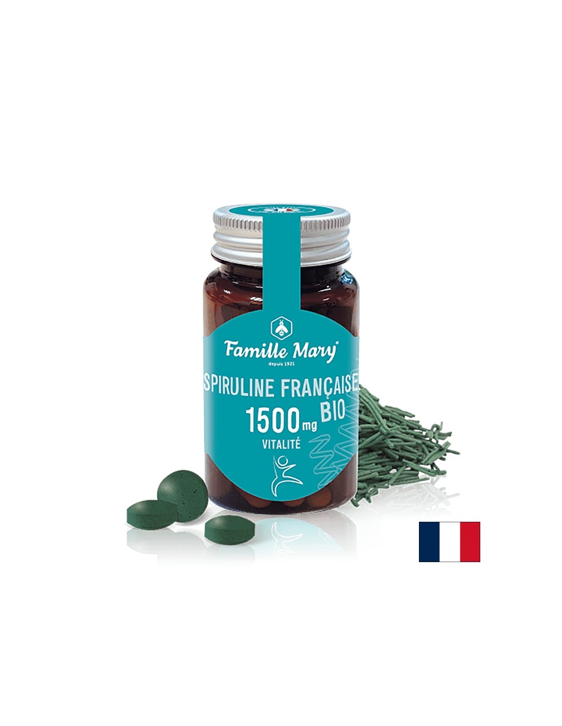 Immunität und Energie – Spirulina BIO, 90 Tabletten