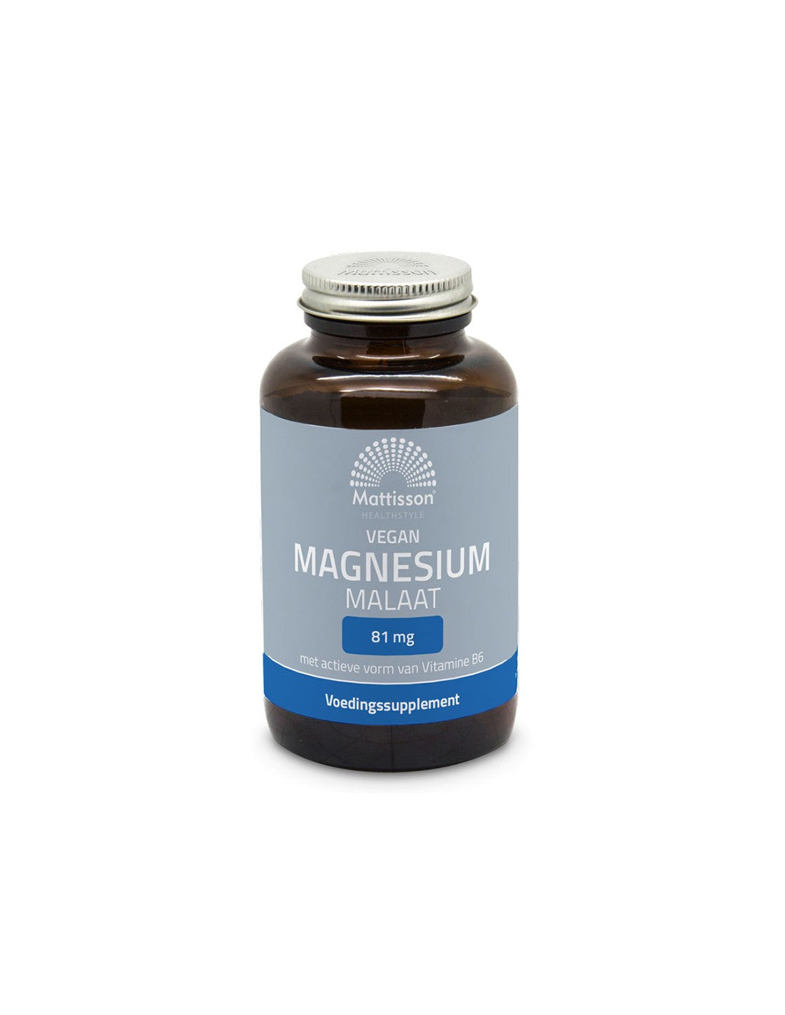 Herz-, Nerven- und Muskelfunktion – Magnesium (Malat), 90 Kapseln <tc>Mattisson Healthstyle</tc>