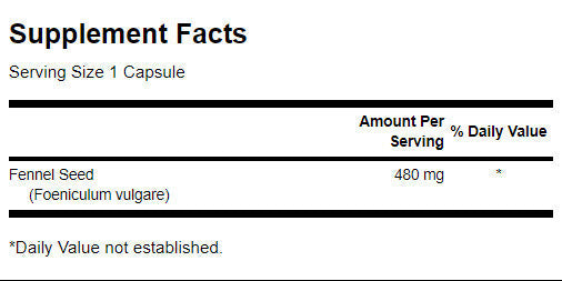 Fenchel 480 mg - 100 Kapseln