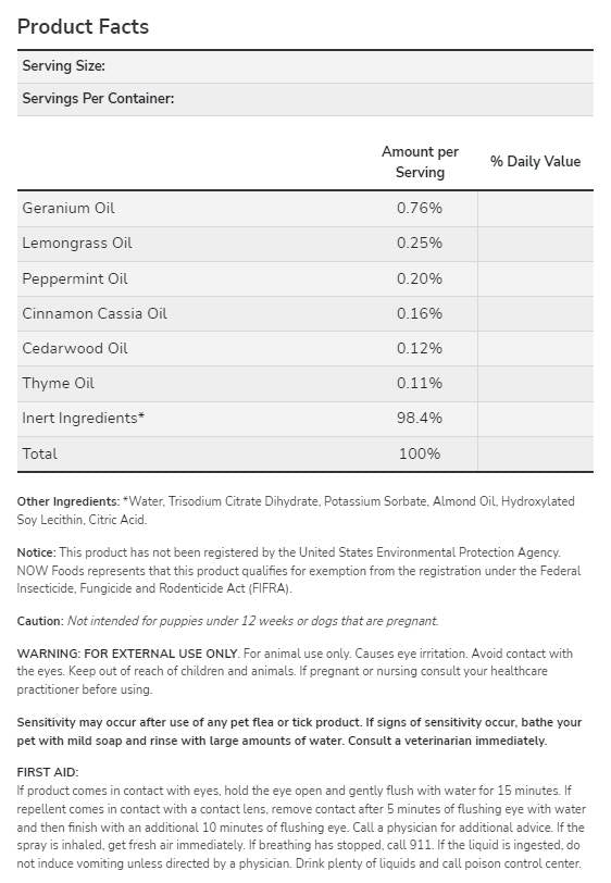 Floh & Zeckenspray für Hunde - 237 ml