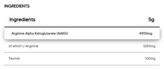 AAKG 2:1 Pulver | L-Arginin-Alpha-Ketoglutarat – 400 Gramm