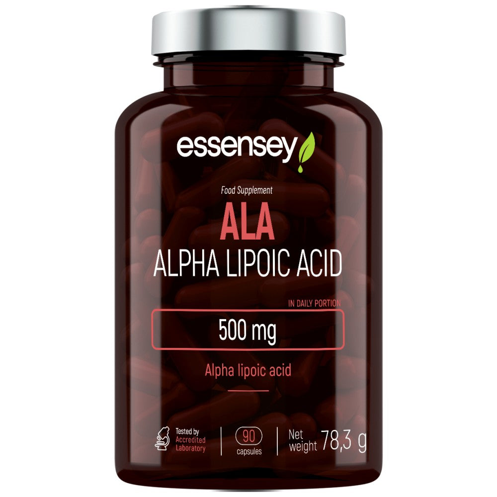 ALA | Alpha-Liponsäure 500 mg – 90 Kapseln