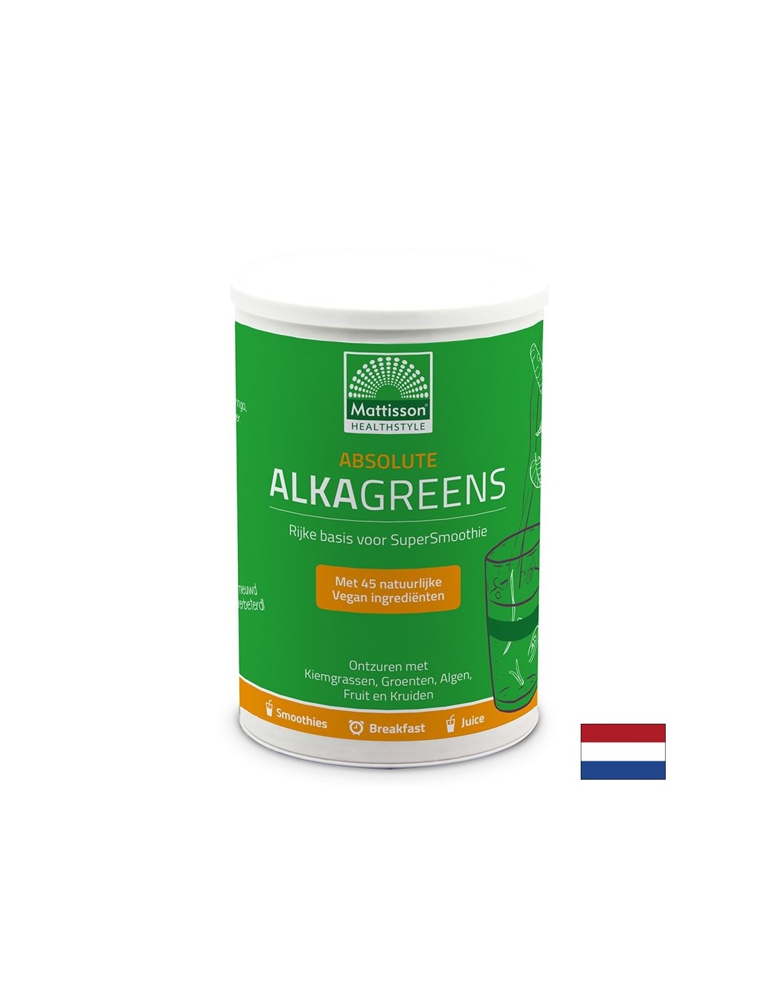 Basen-Säure-Balance - Alka Greens - Absolute Alkagreens, 300 g Pulver