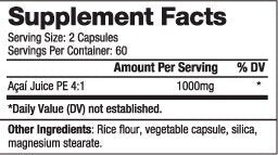 Acai 1000 mg/120 Kapseln