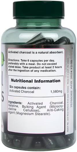 Aktivkohle 260 mg – 240 Kapseln