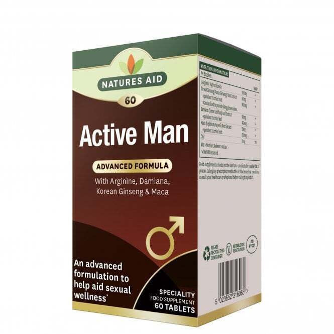 Formel für Männer (Active Man) 60 Tabletten NaturesAid