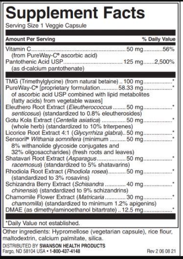 Adrenal Essentials/60 Vcaps