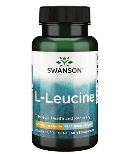 AjiPure L-Leucin – pharmazeutische Qualität 500 mg – 60 Kapseln