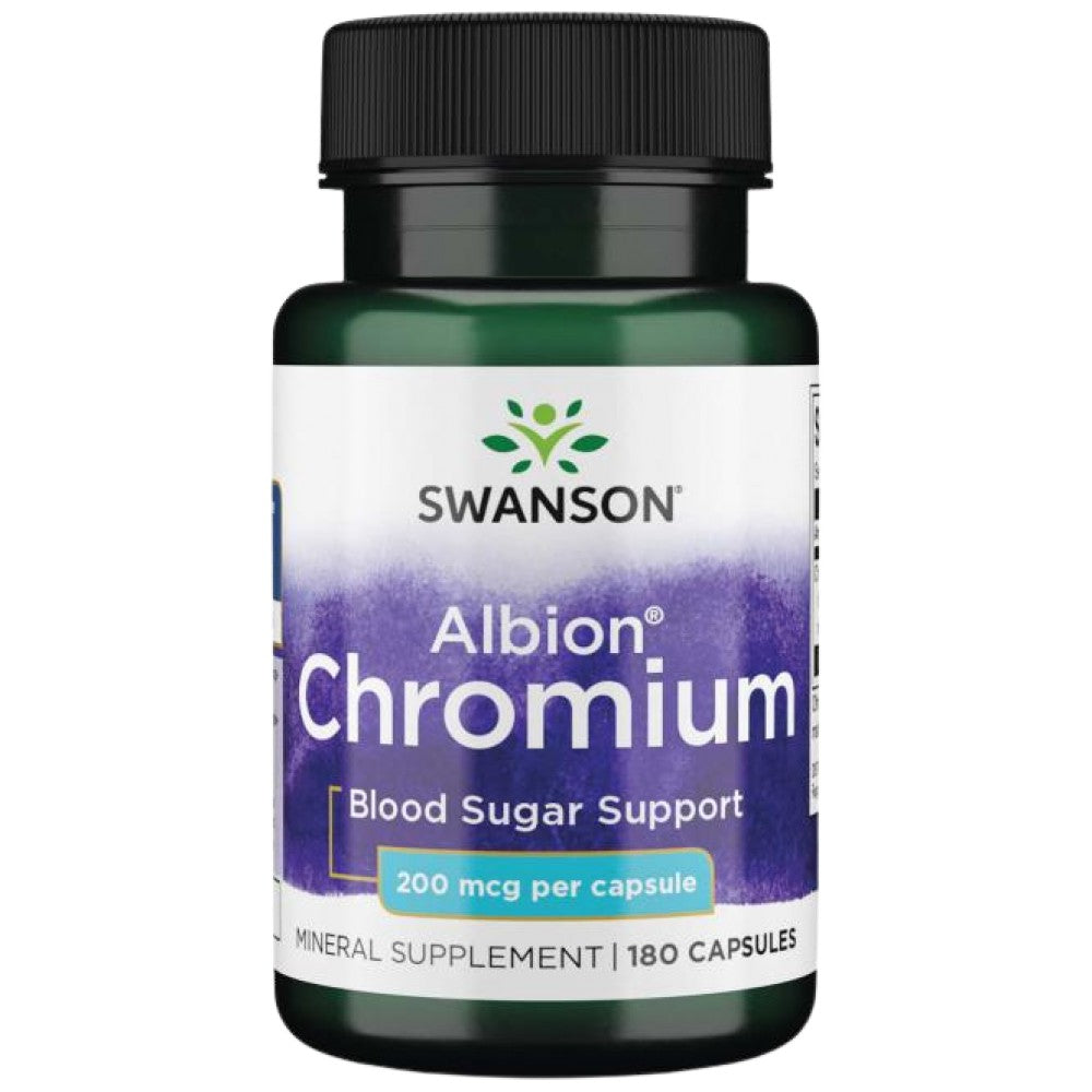 Albion Chelated Chromium 200 µg 180 Kapseln