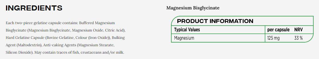 Albion chelatisiertes Magnesiumbisglycinat – 90 Kapseln