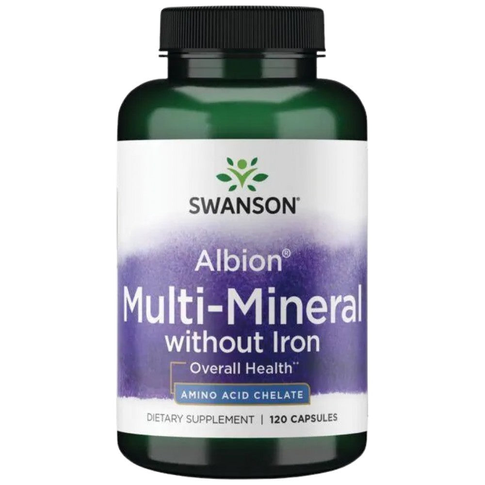 Albion Multi-Mineral ohne Eisen 120 Kapseln
