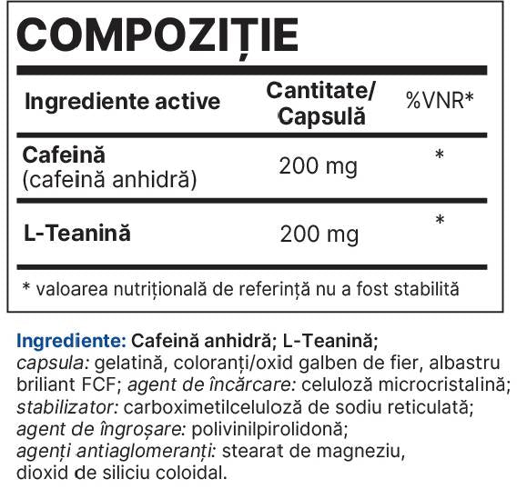 AlertON | Koffein und Theanin – 30 Kapseln