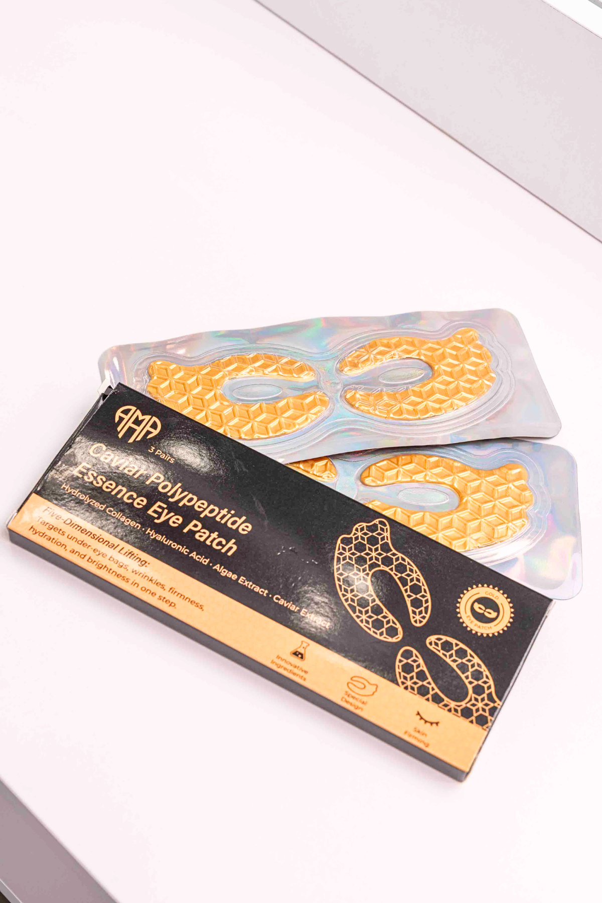 Kaviar Polypeptid -Essenz Augenfleck - Intensives Kollagen und Hydratationsversorgung (3 PCs)