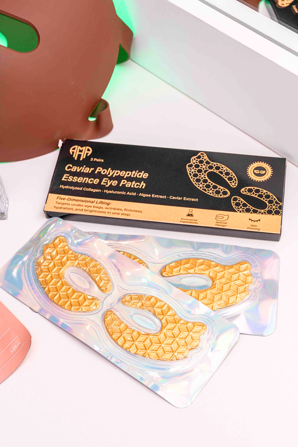 Kaviar Polypeptid -Essenz Augenfleck - Intensives Kollagen und Hydratationsversorgung (3 PCs)