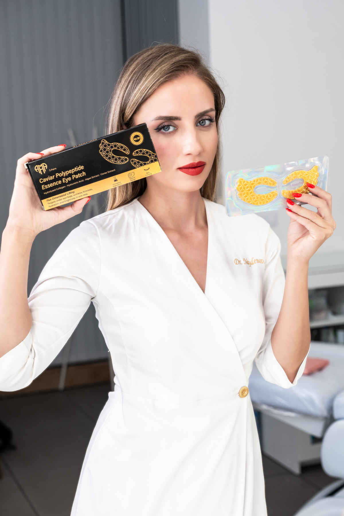 Kaviar Polypeptid -Essenz Augenfleck - Intensives Kollagen und Hydratationsversorgung (3 PCs)