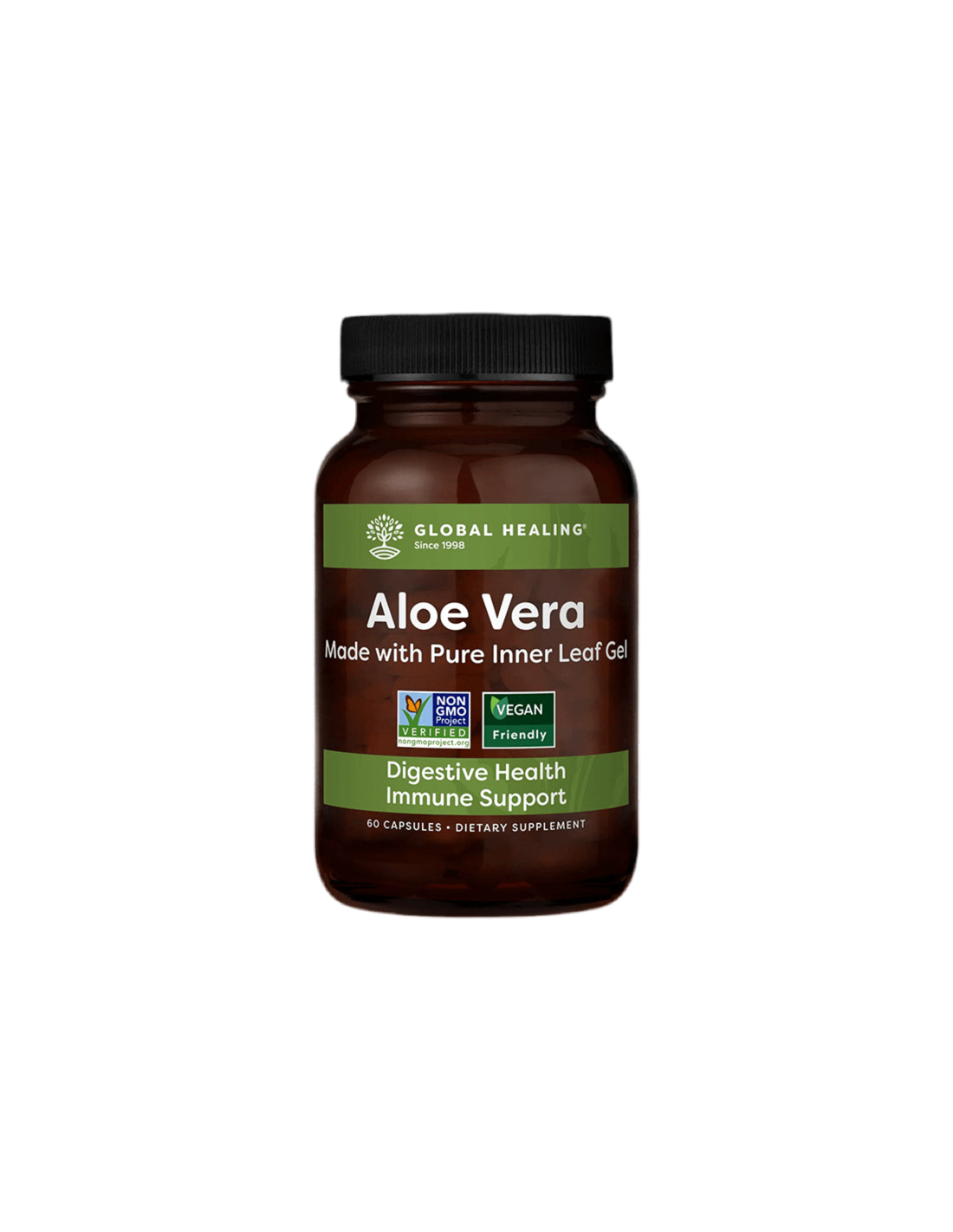 Aloe Fuzion™ Bioaktive Formel/Bioaktive Aloe Vera Formel, 60 Kapseln Global Healing