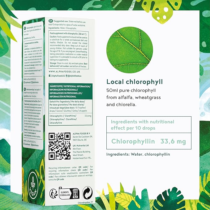 Chlorophyll Alpha Foods Germany - (50 ml/100 Dosen)