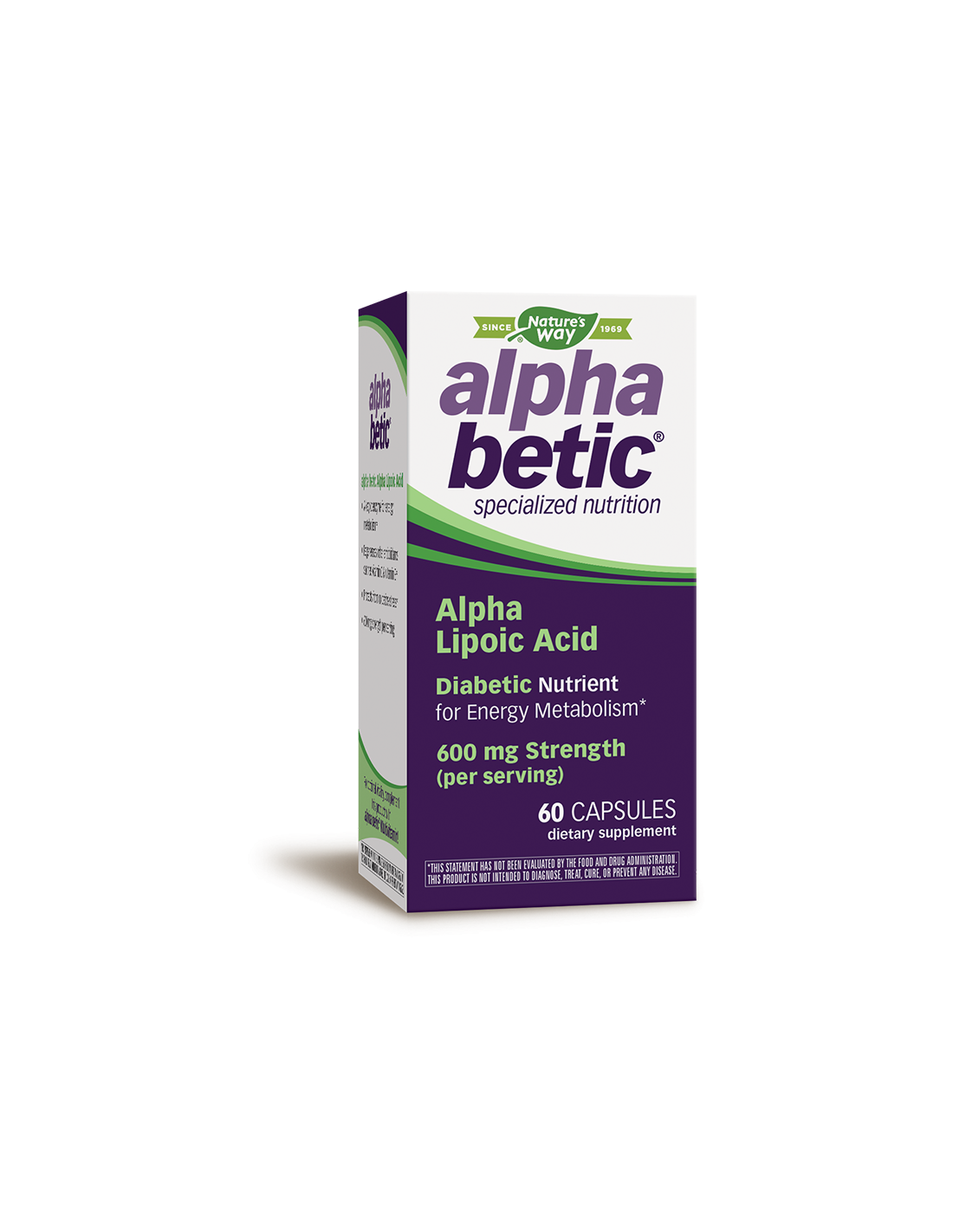 AlphaBetic® Alpha-Liponsäure 200 mg x 60 Kapseln Nature's Way