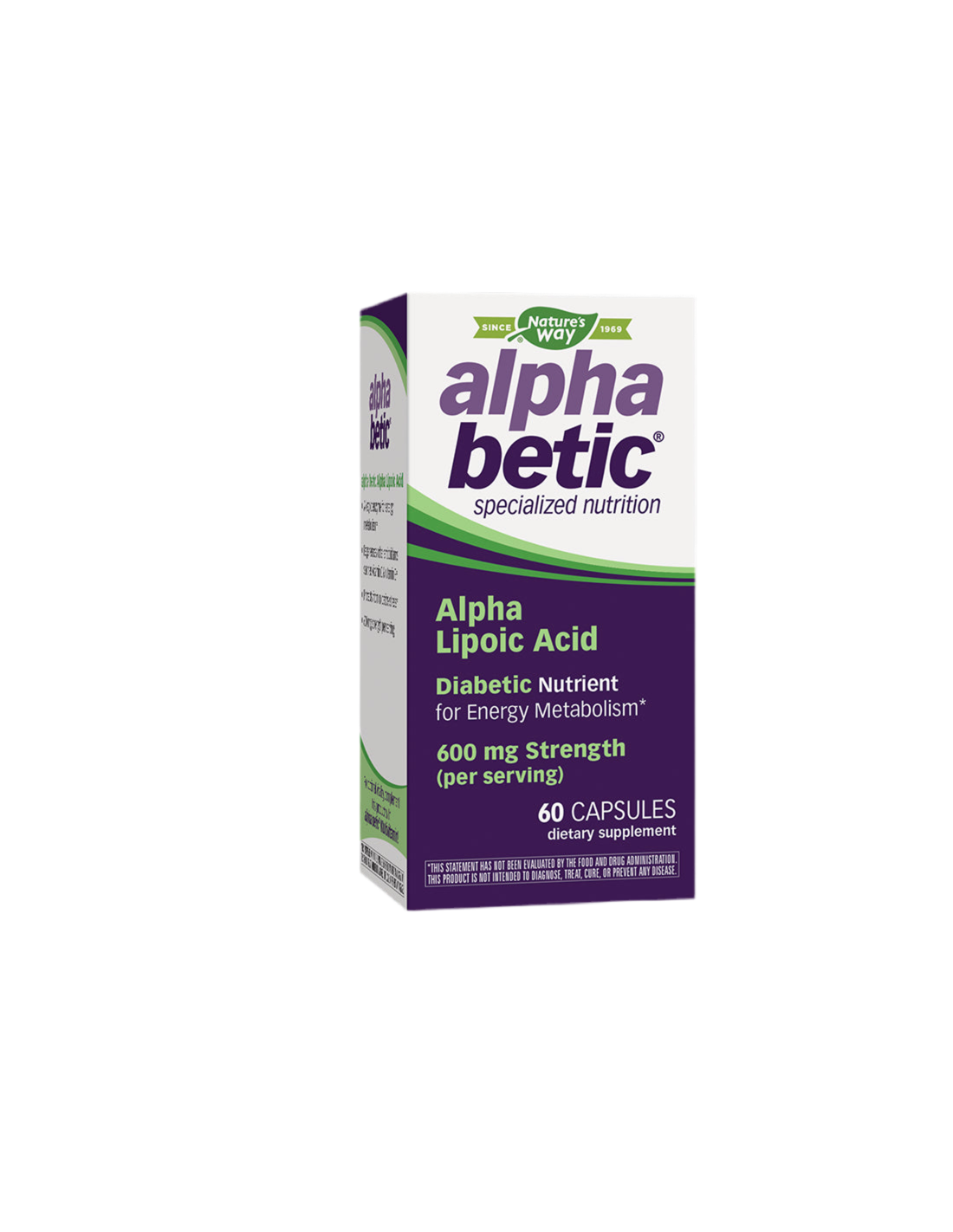 AlphaBetic® Alpha-Liponsäure 200 mg x 60 Kapseln Nature's Way