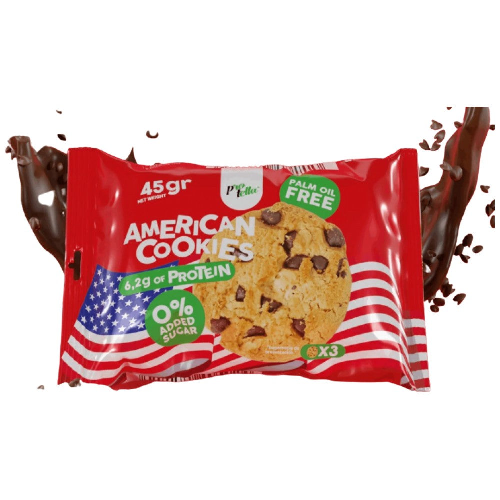 Amerikanische Kekse | Niedriger Zuckergehalt – 45 Gramm