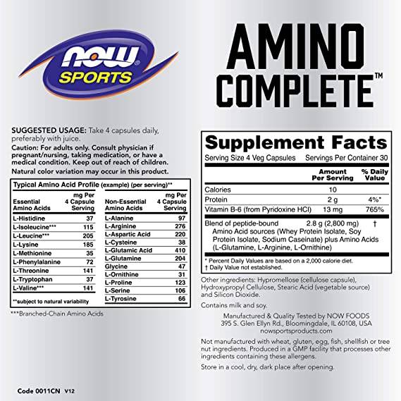 Amino Complete 850 mg – 360 Kapseln