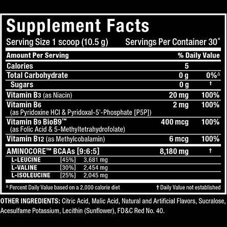 AminoCore BCAA – 315 Gramm