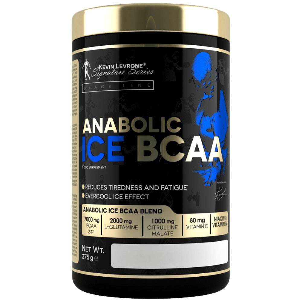 Anabole ICE BCAA | mit L-Glutamin und Citrullinmalat – 375 Gramm