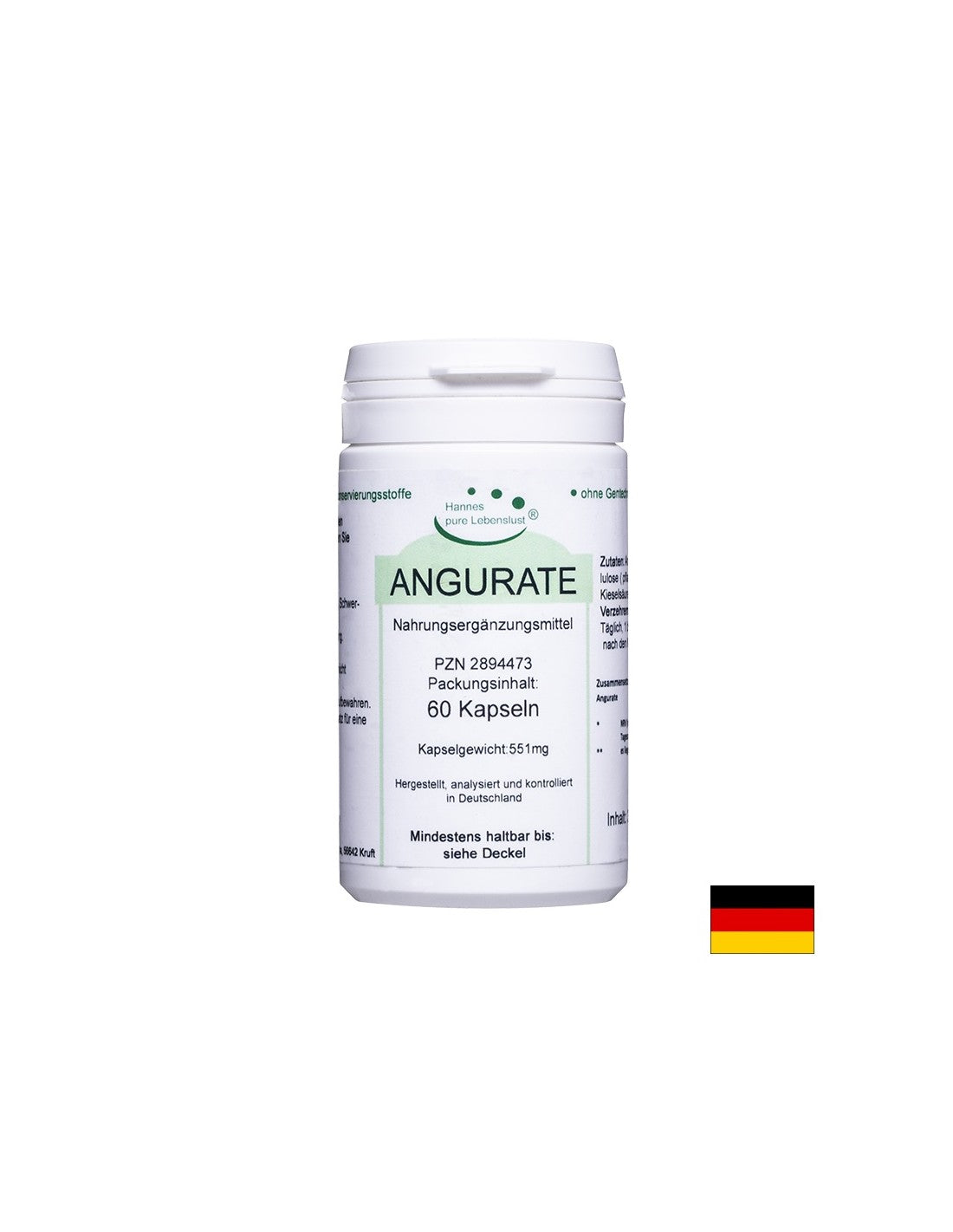 Angurate - Angurate 450 mg, 60 Kapseln El Compra