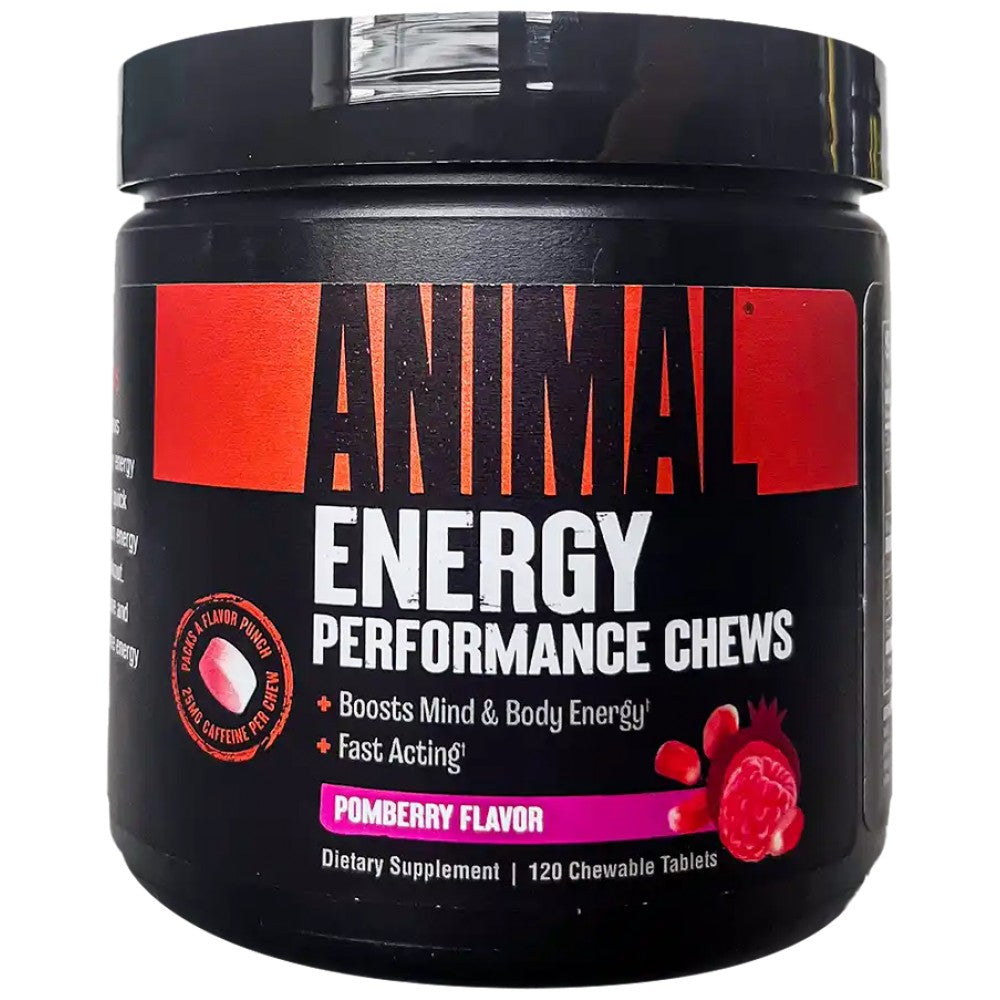 Animal Energy Chews – 120 Kautabletten