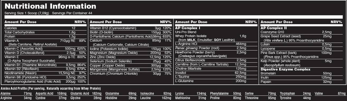 Animal Pak Pulver – 344 Gramm