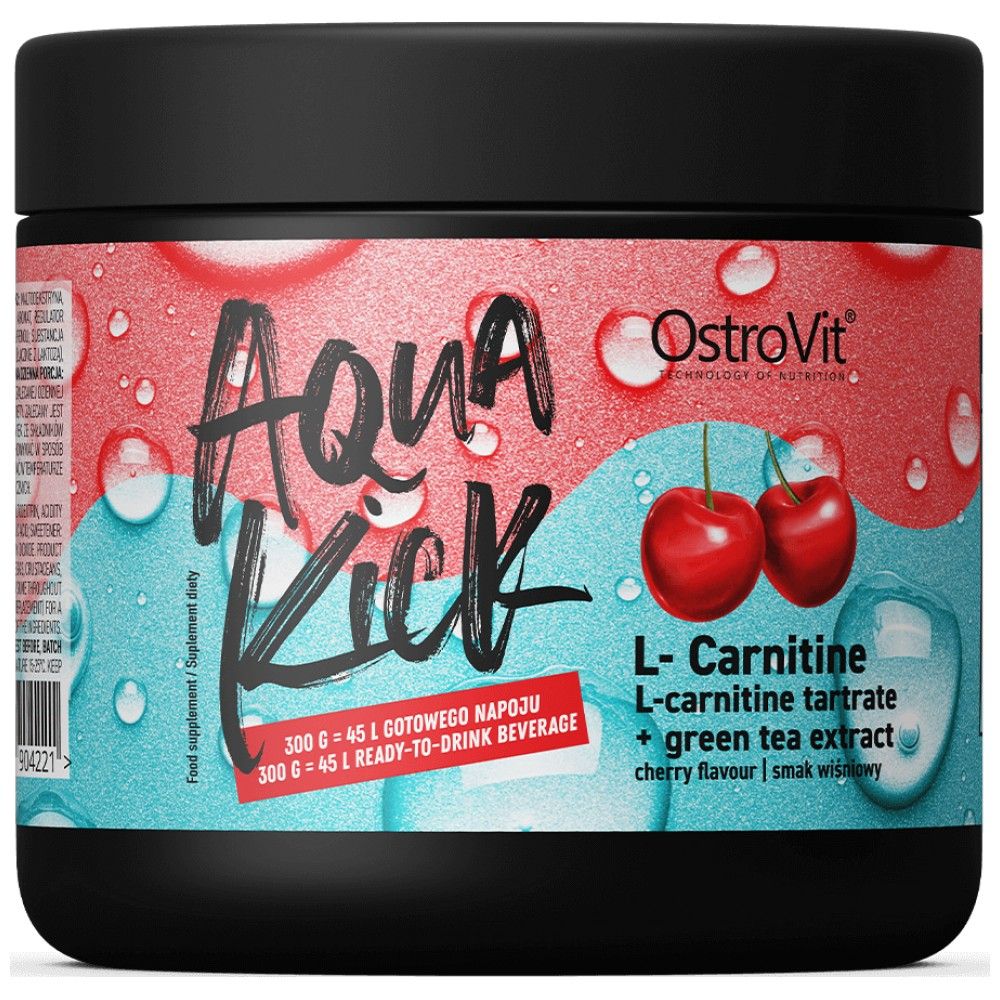 Aqua Kick/Advanced Hydration mit L-Carnitin und grünem Tee – 300 Gramm