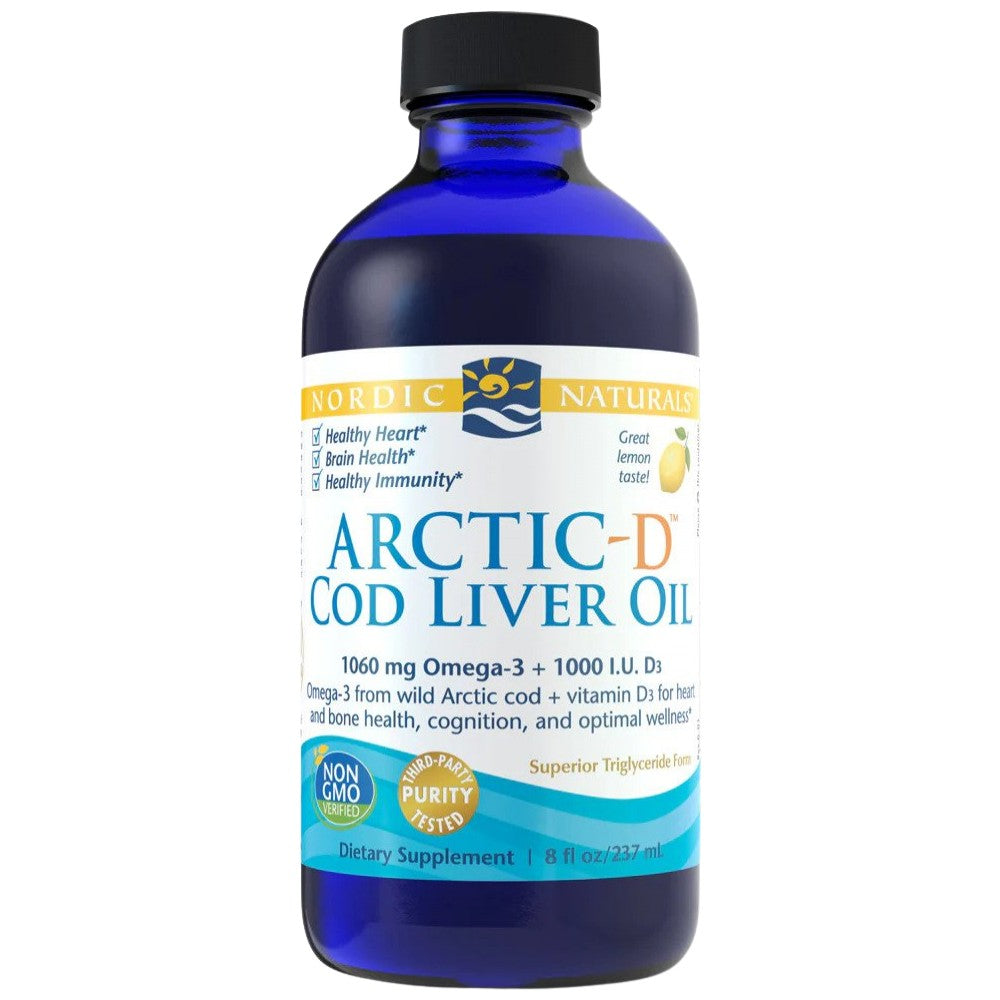 Arctic-D Lebertran flüssig 850 mg – 237 ml