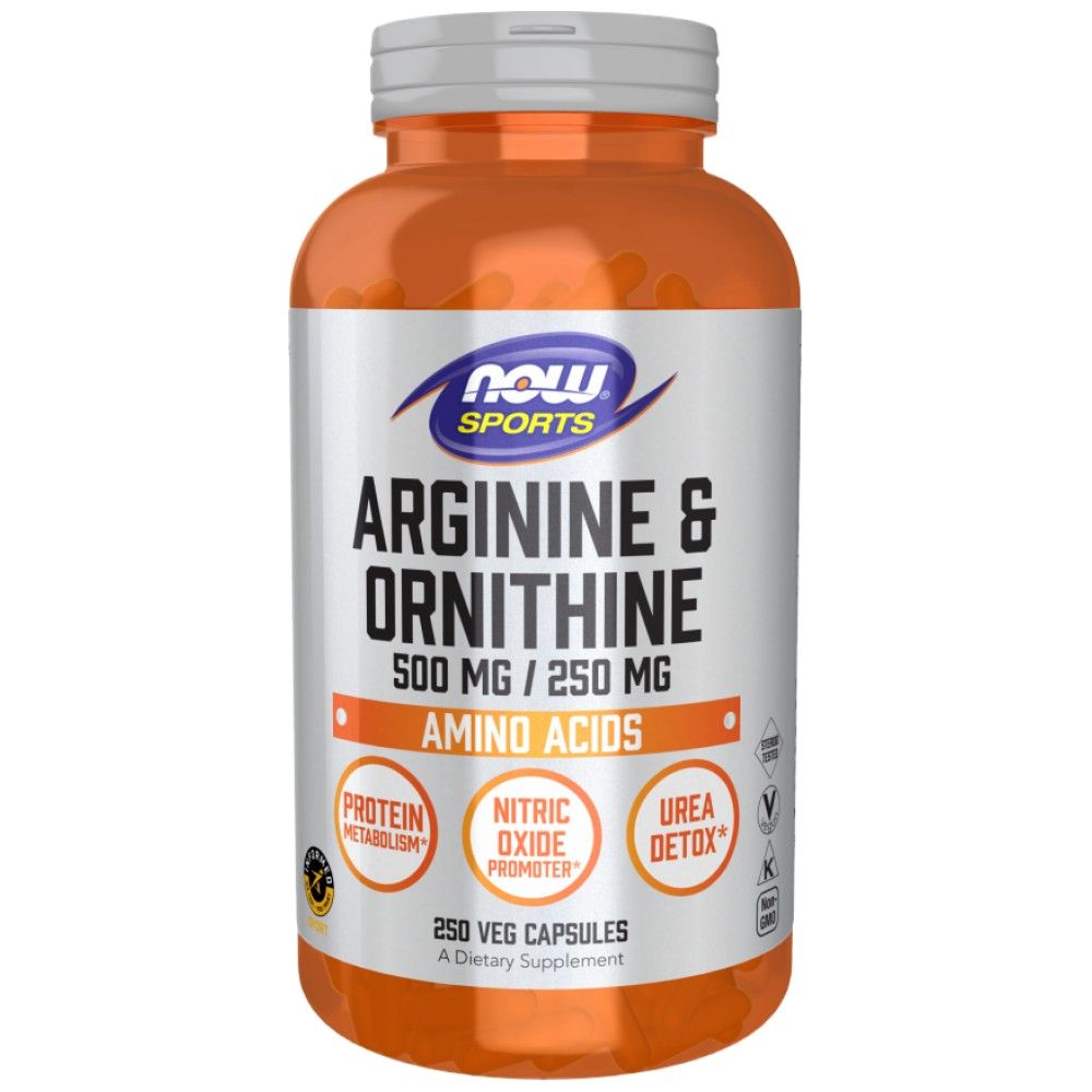 Arginin/Ornithin 500/250 mg – 250 Kapseln