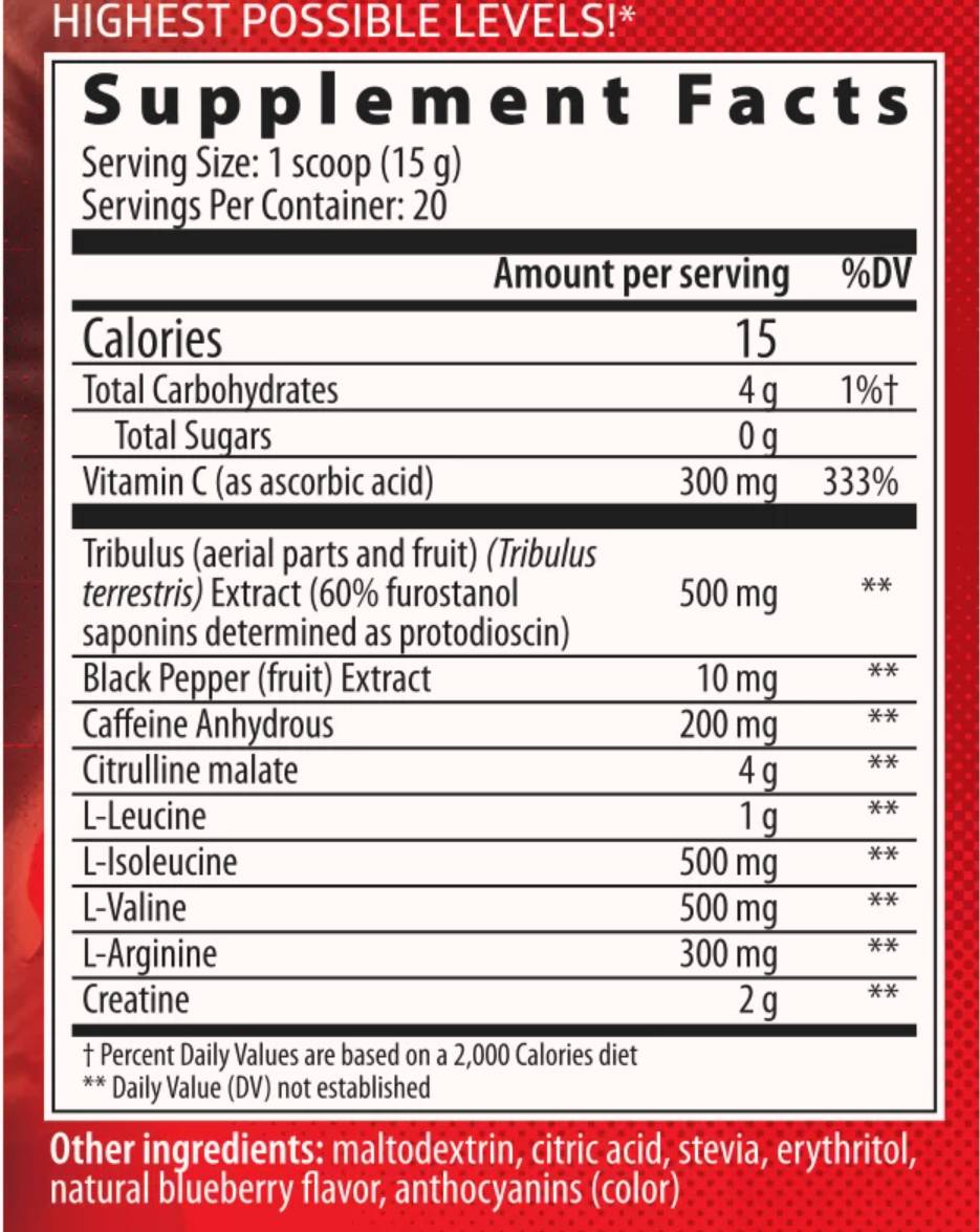<tc>ARMAGEDDON</tc> 20 Portionen. 300 g