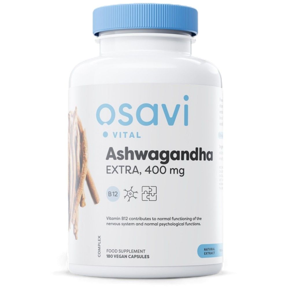 Ashwagandha Extra 400 mg – 180 Kapseln